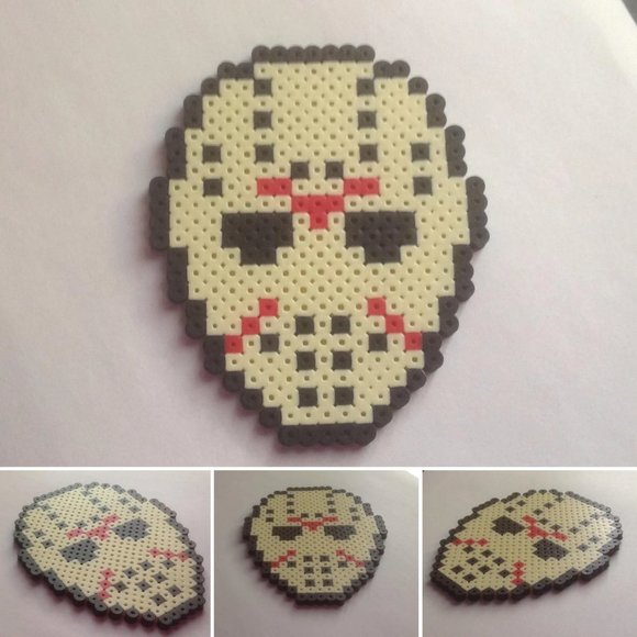 Hand Crafted Other - Jason Voorhees Magnet - Locker Magnet - Teens Room - Friday the 13 Handmade